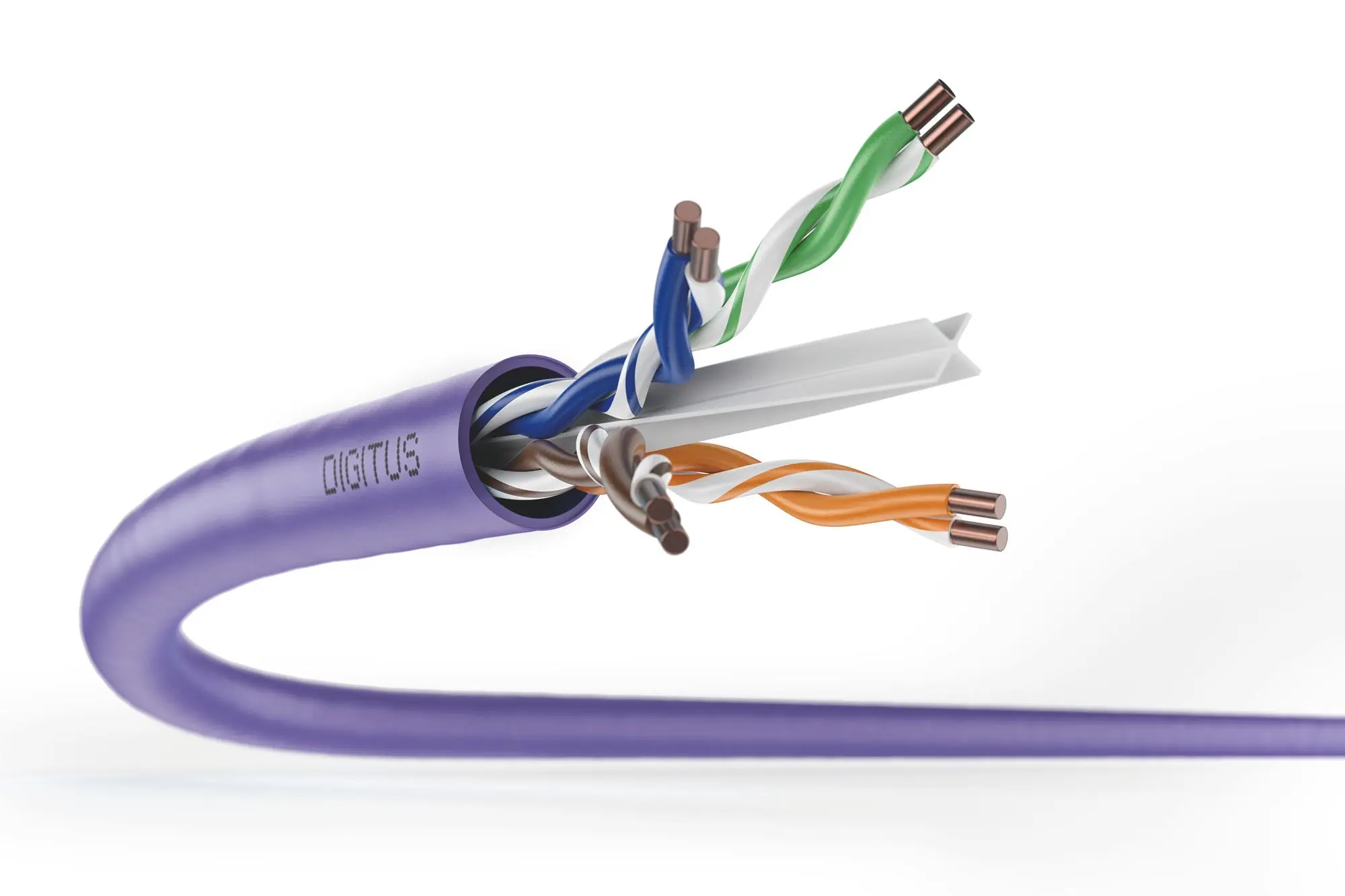 Produktfoto 1 von DIGITUS Cat.6 U/UTP Verlegekabel 305m simplex Dca
