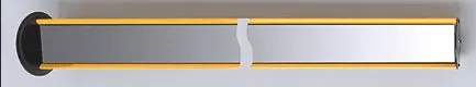 Produktfoto 1 von Umlenkspiegel f.Sicherheitslichtgitter m.Standbefestigung 1980x110x36mm