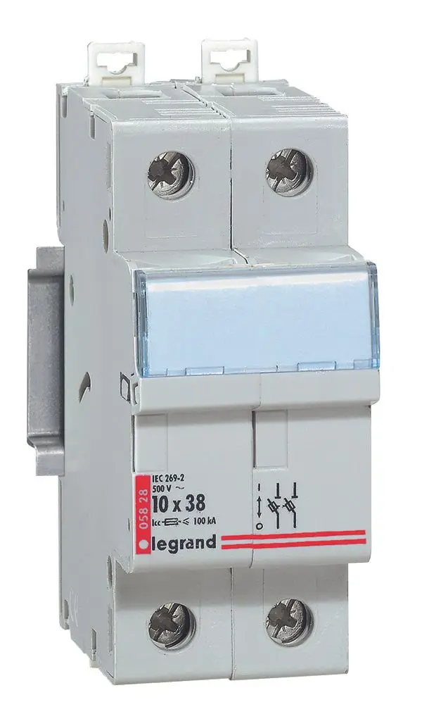 Produktfoto 1 von Legrand Sicherungshalter 2P/10X38