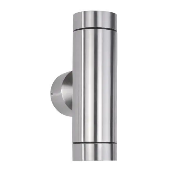 Produktfoto 1 von Wandaußenleuchte 2x35W GU10 Est V4A oben und unten strahlend D60 H197 A119