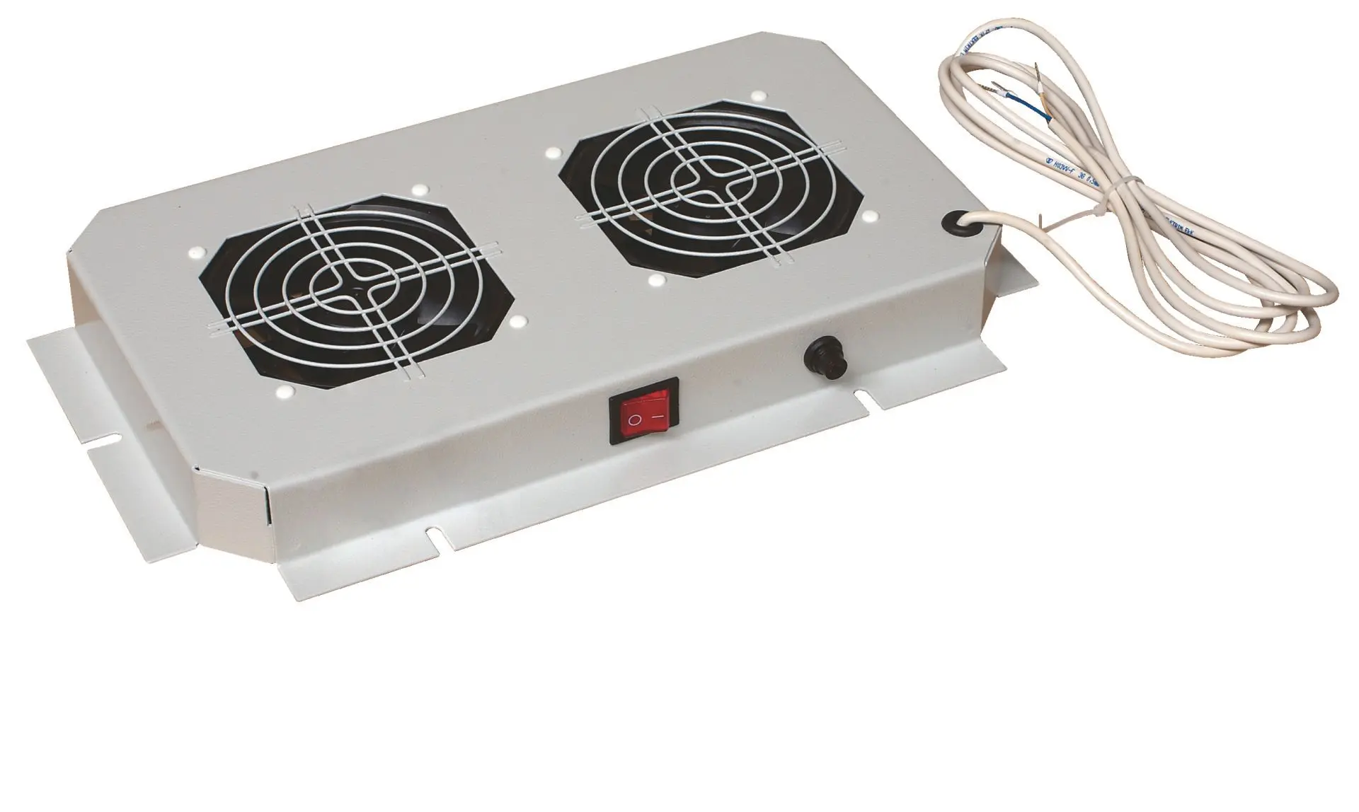 Produktfoto 1 von Dachlüfter 2-fach mit Thermostat RAL9005 für Co-Location PRO und EFB-Server