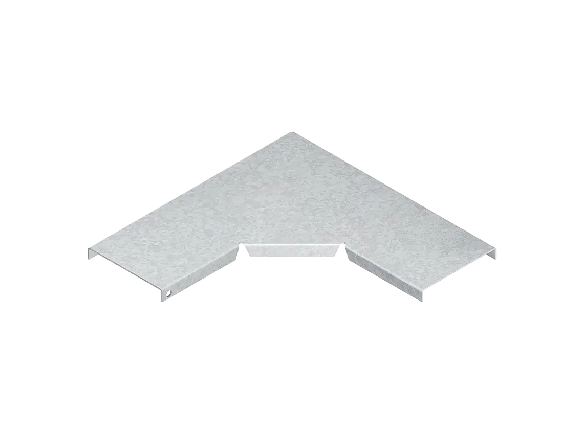 Produktfoto 1 von Deckel für Bogen 90°, Breite 54 mm bandverzinkt