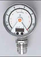 Produktfoto 1 von el.Drucksensor m.Anzeige -1...10bar G 1 Außen Dichtkonus Relativdruck Vakuum