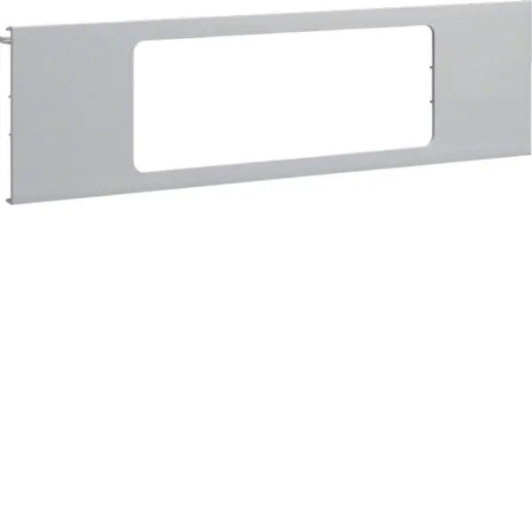 Produktfoto 1 von Blende 3f R7 für UP-Einsatz mit Rahmen PVC zu BR Oberteil 100mm lichtgrau