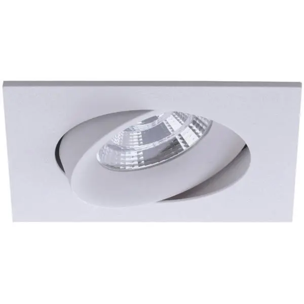 Produktfoto 1 von LED-Einbaul. 350mA 5,5W 3000-1800K quadratisch strukturweiss