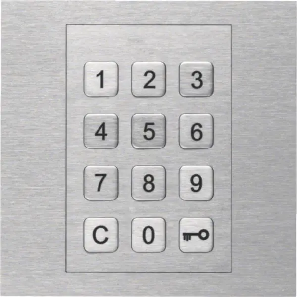 Produktfoto 1 von Edelstahl Modul, Codeschlossmodul, Funktionsmodul