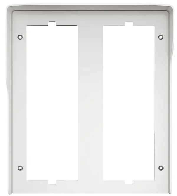Produktfoto 1 von Regendach f.Türstation SFERA, 6 Module, Allwhite