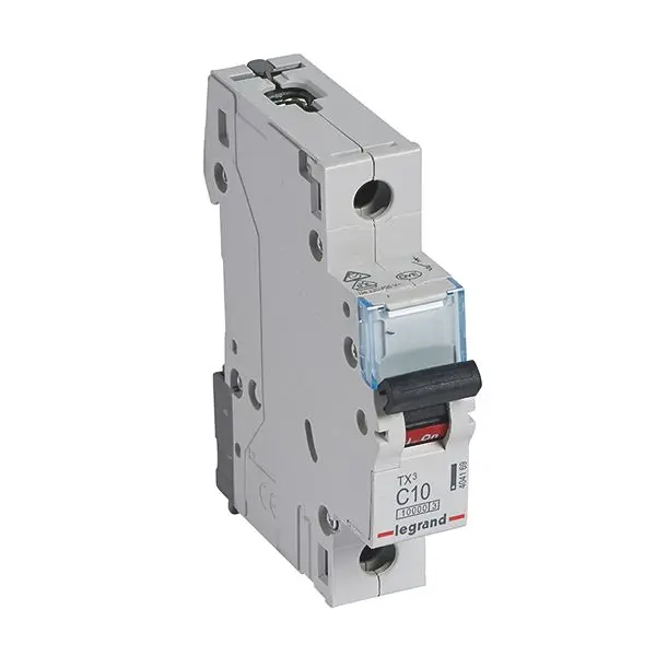 Produktfoto 1 von TX3 LS-Schalter C-Char. 10A, 1-polig, 10kA,230/400VAC, 1TE