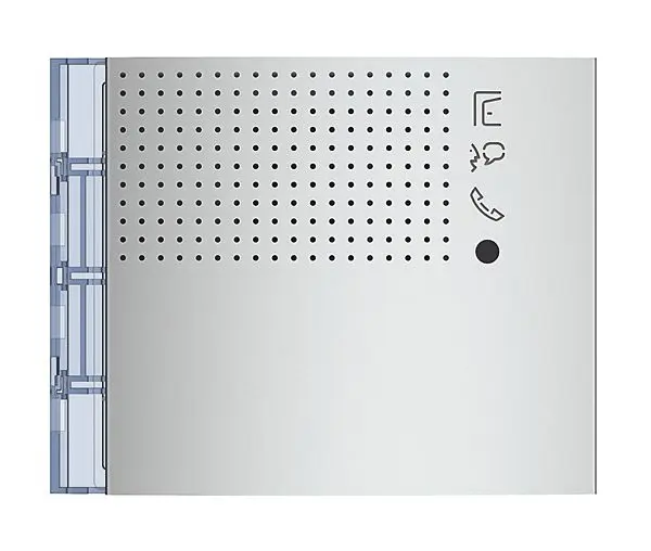 Produktfoto 1 von Abd. f.Lautsprechermodul PLUS, ohne Ruftasten, Allmetal