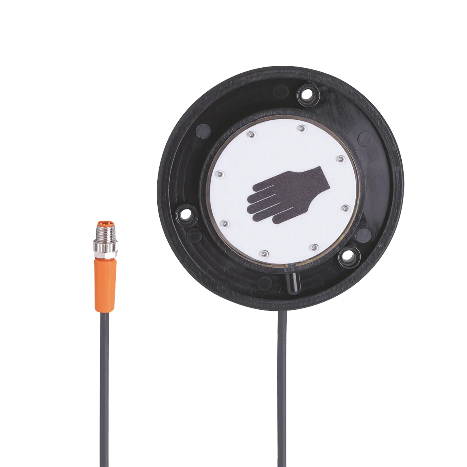 Produktfoto 1 von Kap.Handsensor D=96,9 L=11mm S DC PNP 0,3m PUR M8 IP67/69K 3L