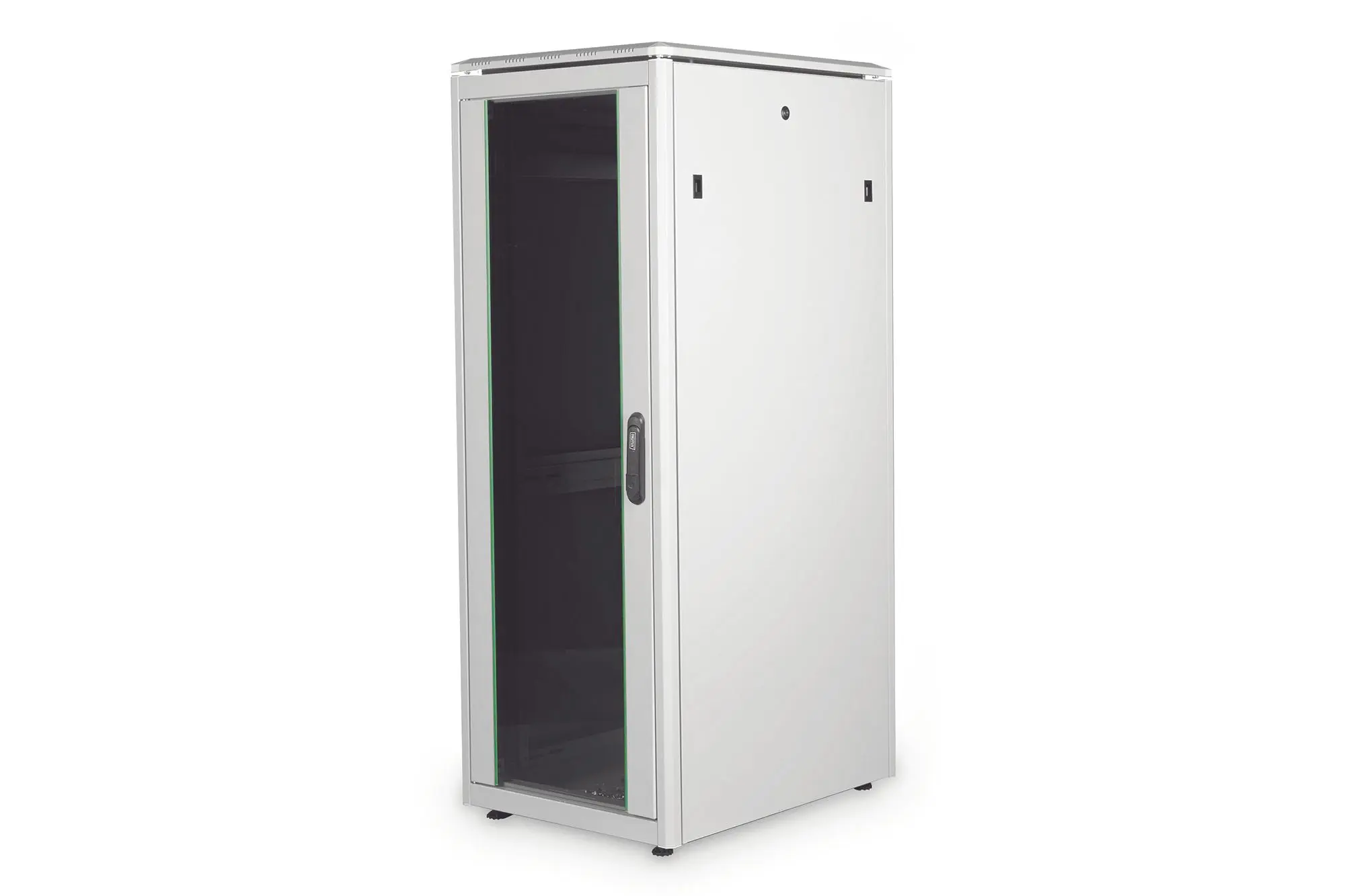 Produktfoto 1 von DIGITUS 32U Netzwerkschrank 1609x600x800mm grau RAL7035
