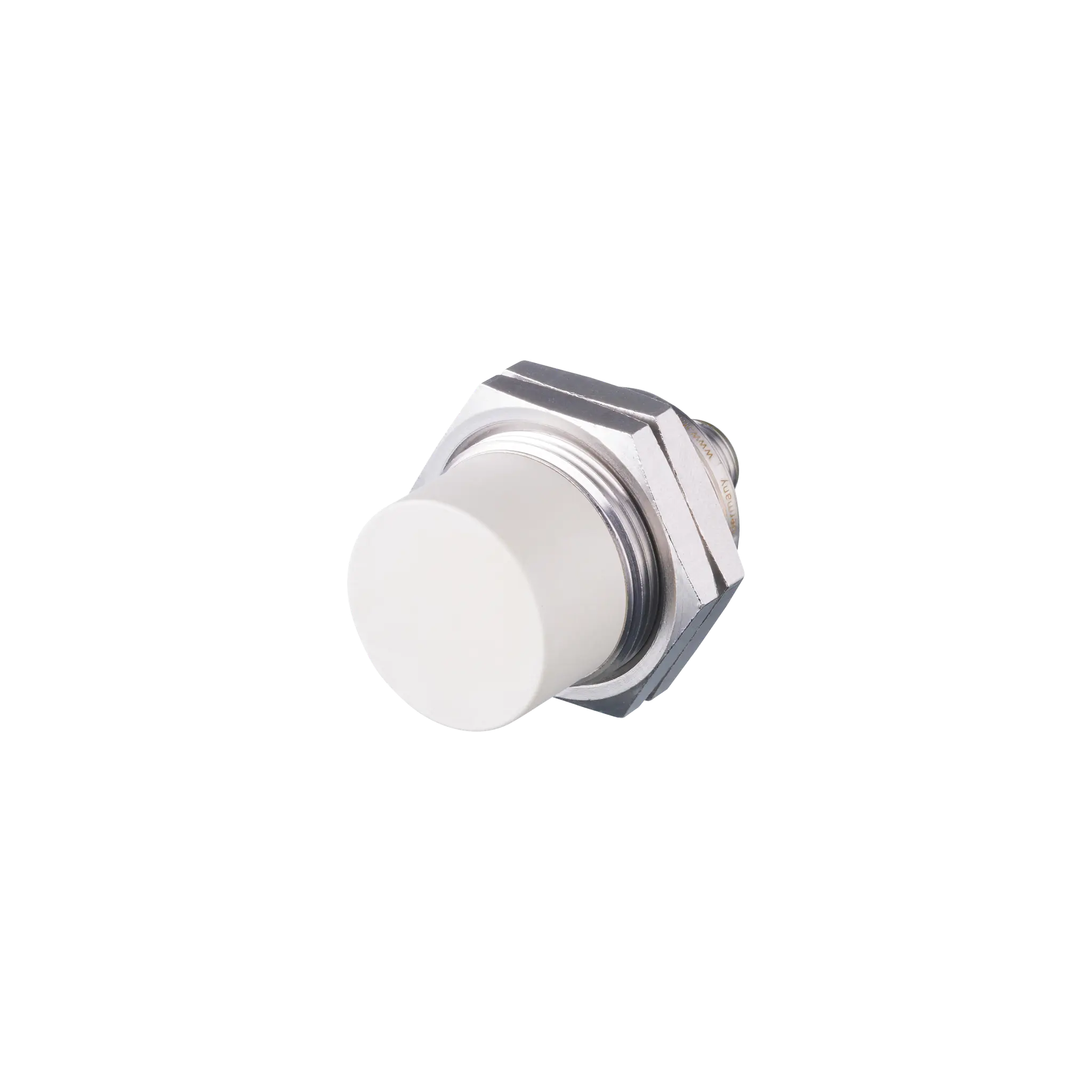 Produktfoto 1 von Ind.Sensor M30x1,5 L=50 Sn=22mm n.bündig S DC PNP M12 IP68 3L 100Hz