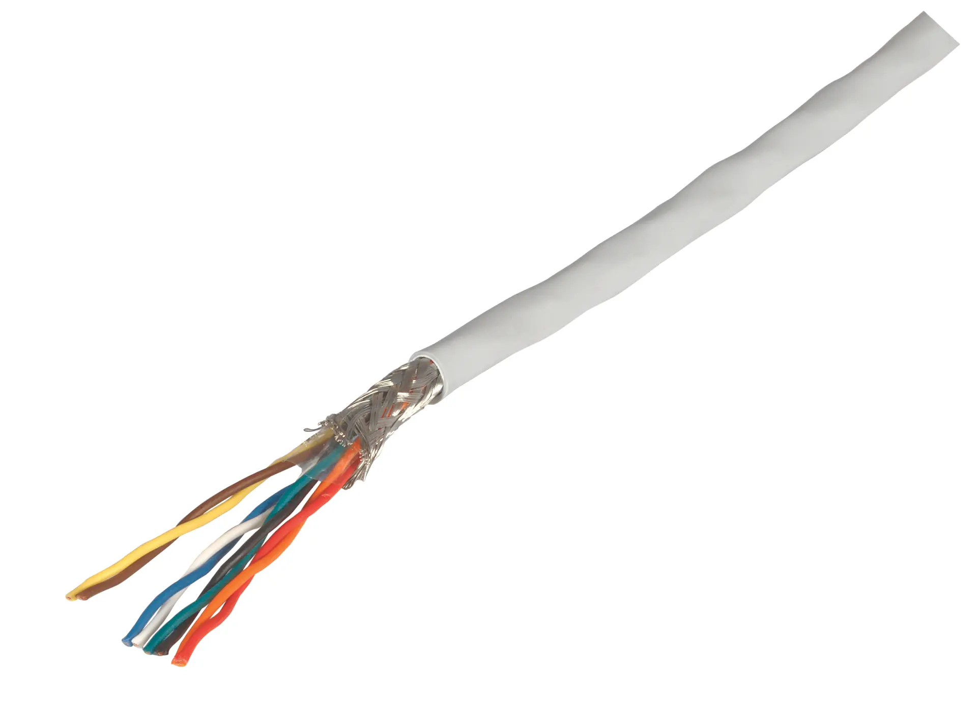 Produktfoto 1 von Patchkabel Cat.5e SUTP 4x2x0,16 grün RAL6016