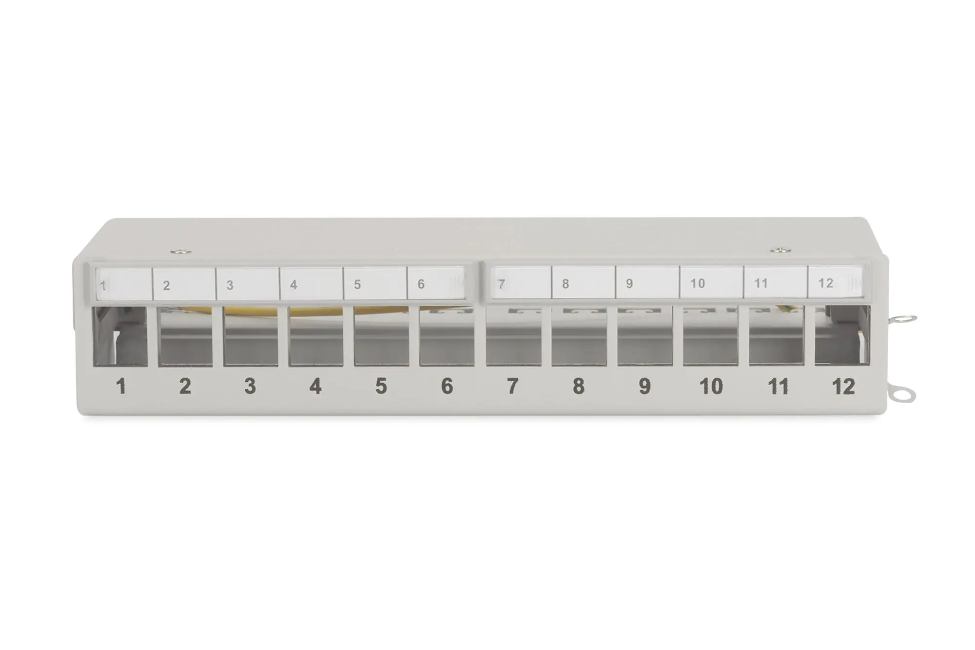 Desktop Modular Patch Panel geschirmt 12-Port