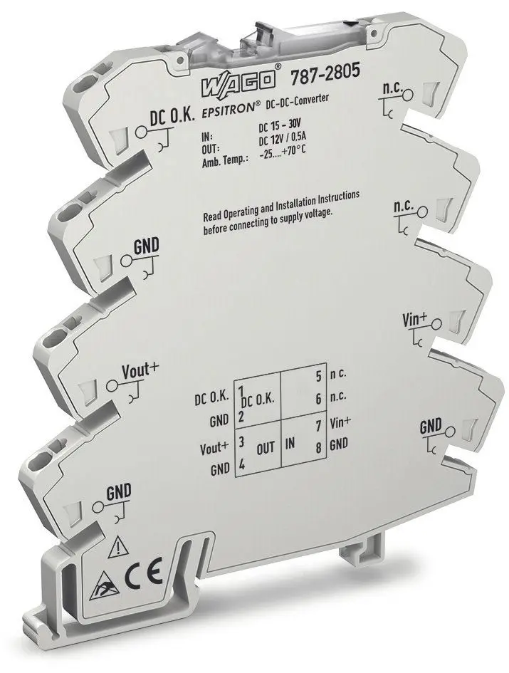 Produktfoto 1 von DC-DC-Wandler,Eingangsspannung DC 24 V,Ausgangsspannung DC 12 V