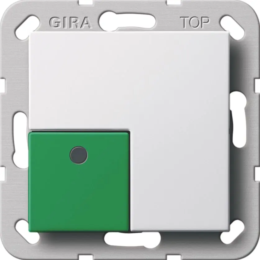 Produktfoto 1 von Abstelltaster System 55 reinweiß
