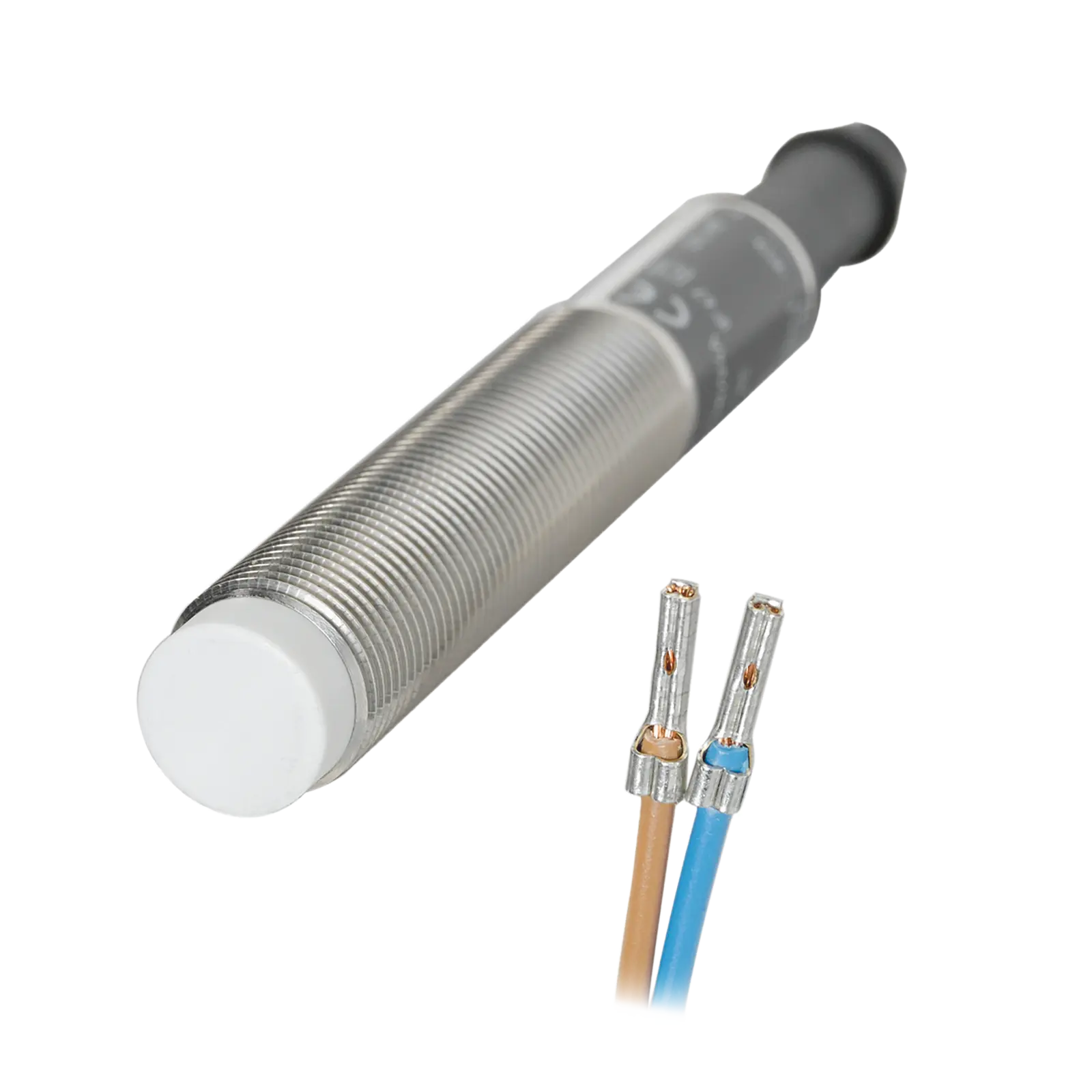 Produktfoto 1 von Ind.Sensor M12x1 L=71 Sn=4mm n.bündig S AC 2m PVC IP67 2L 25Hz