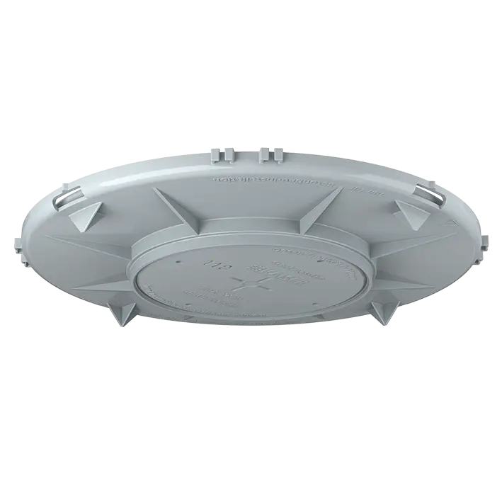 Produktfoto 1 von Einbaugehäuse HaloX 180 Frontteil Deckenauslass D110mm f.Ortbeton