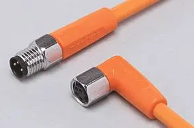 Produktfoto 1 von Verbindungskabel <50VAC 1,5m PVC Gehäuse PVC orange EPDM IP65/67-69K