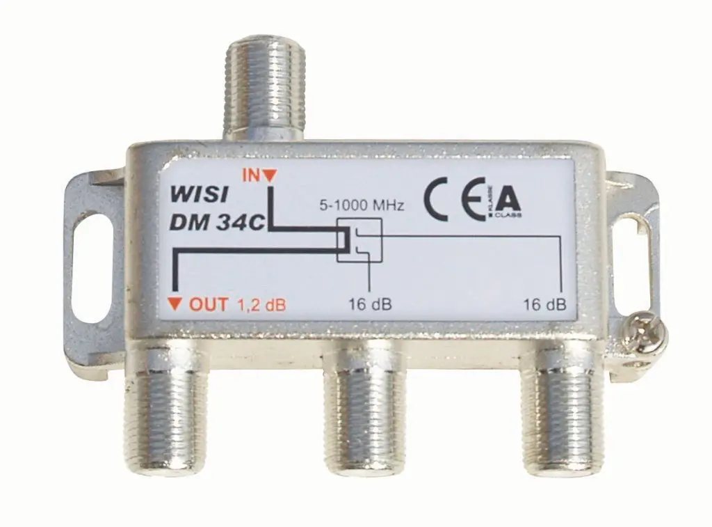 Produktfoto 1 von Abzweiger 2-fach 16dB 5...1000MHz Klasse A