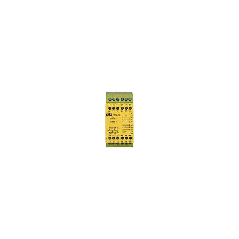 Produktfoto 1 von PZE X4V8 24VDC 4n/o Kontakterweiterung