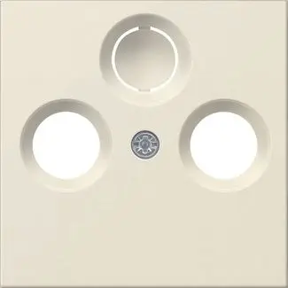Produktfoto 1 von Abdeckung Antennensteckdose System 55 cremeweiß