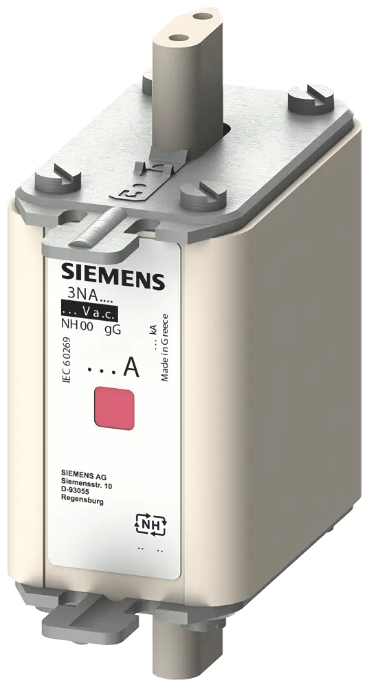 Produktfoto 1 von NH-Sicherungseinsatz, NH00, In: 40 A, gG, Un AC: 690 V, Un DC: 250 V