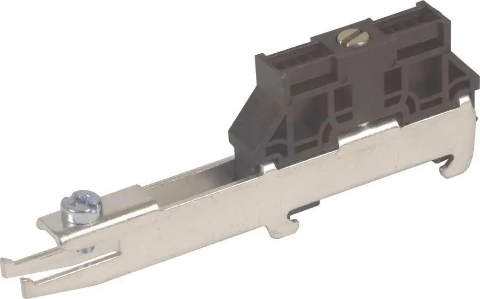 Produktfoto 1 von Schienenhalter einseitig Stahl verzinnt für Sammelschiene 18x3mm