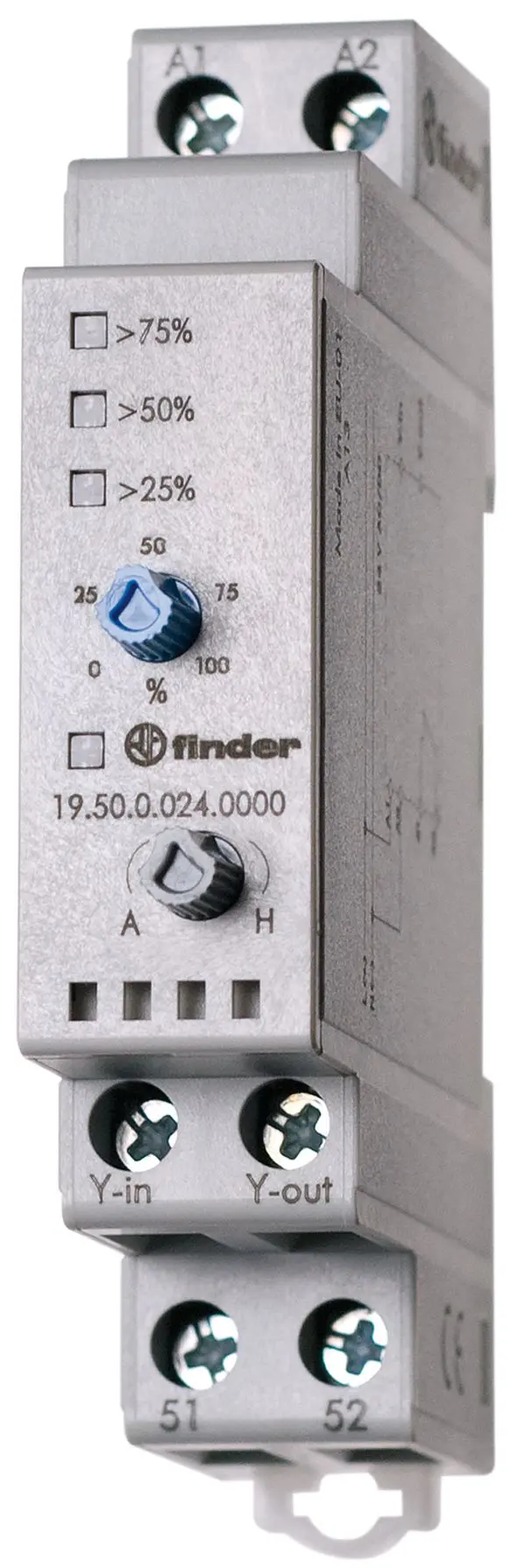 Produktfoto 1 von Analogwertgeber 0-10V LED-Indikation für Prozentualwerte für 24 VAC/DC