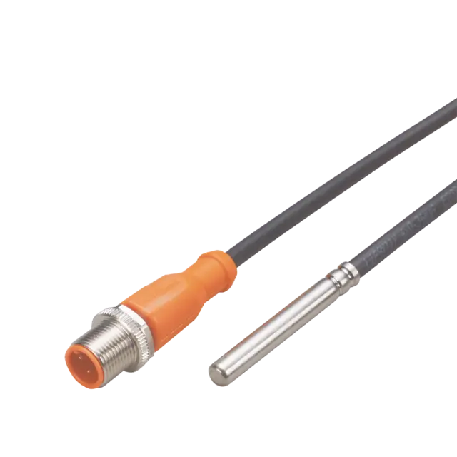 Produktfoto 1 von Temperatursensor 1xPt1000 -40...90°C D=6mm 2m PUR-Kabel M12