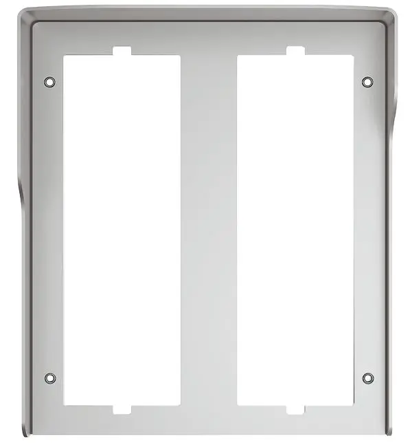 Produktfoto 1 von Regendach f.Türstation SFERA, 6 Module, Allmetal