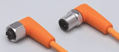 Produktfoto 1 von Verbindungskabel <250VAC 0,6m PVC Gehäuse PVC orange EPDM IP65/67-69K