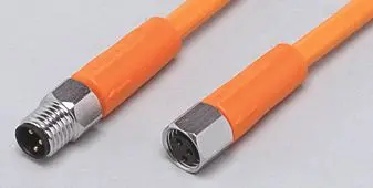 Produktfoto 1 von Verbindungskabel <50VAC 1,5m PVC Gehäuse PVC orange EPDM IP65/67-69K