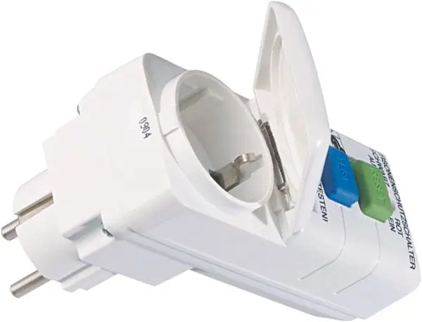 Produktfoto 1 von Fi-Schutzadapter weiß