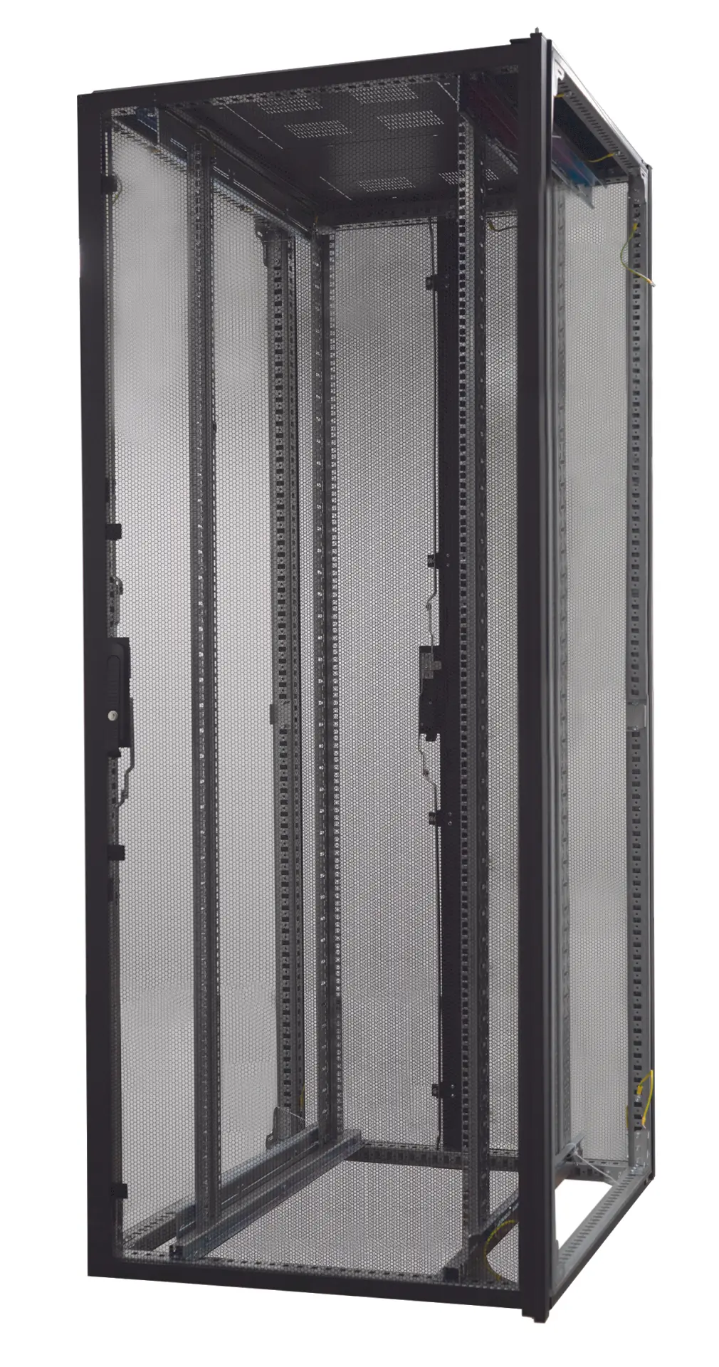 Produktfoto 1 von EFB Server 42HE 600x1000 RAL9005 Front- /Rücktür 1-teilig perforiert ohne SW