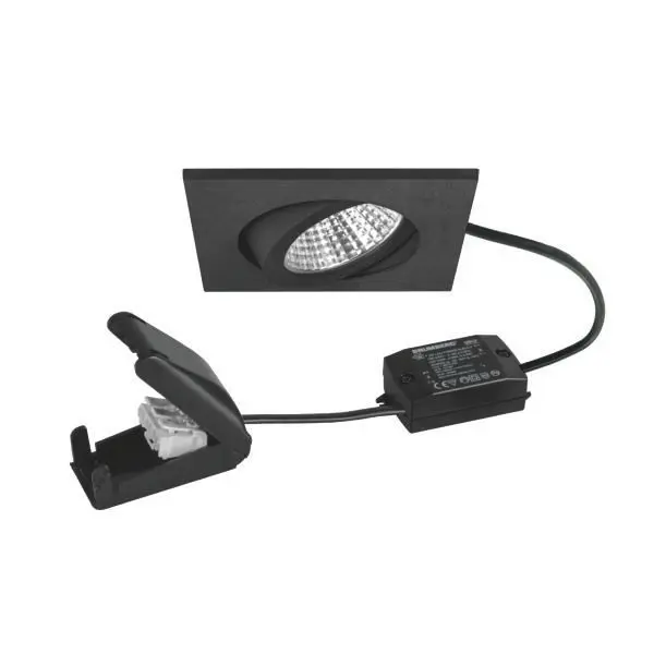 Produktfoto 1 von LED-Einbaustrahler 230 V AC, 50 Hz, 6 W, 38°, 3.000 K