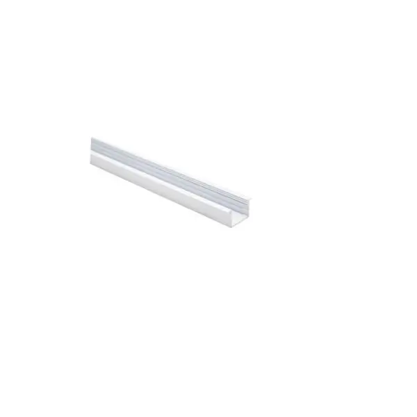 Produktfoto 1 von Segment-LED-Einbauprofil 53759070, 100 mm, alu, weiss lackiert