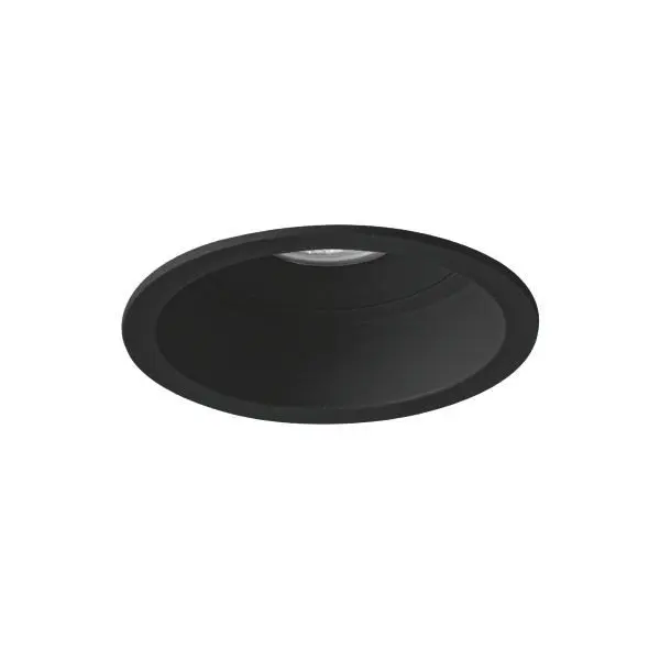 Produktfoto 1 von Einbaumodul rund, strukturschwarz, Durc