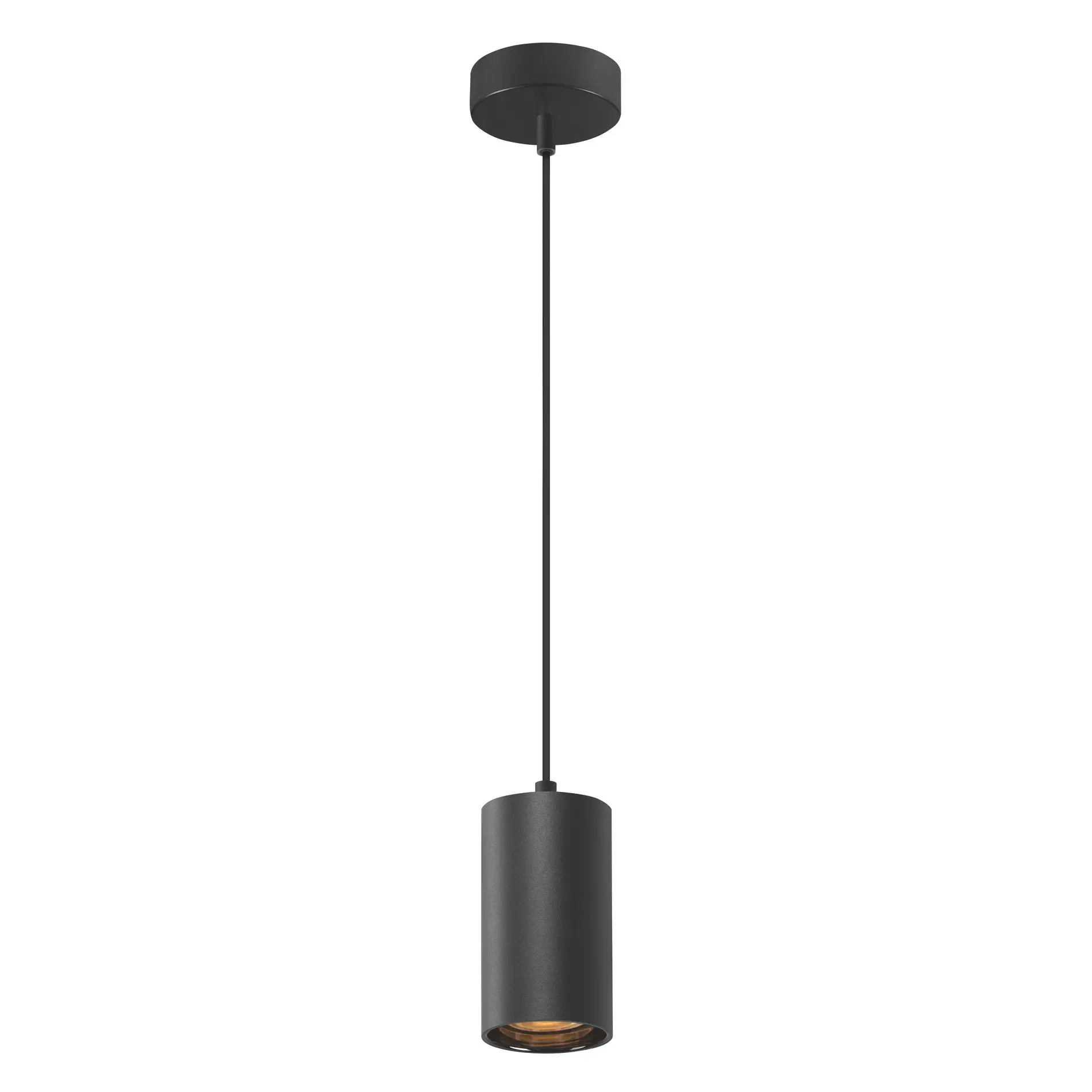 Produktfoto 1 von ASTO TUBE, Pendelleuchte, GU10, Pendellänge 250 cm, 1x max. 10 W, sw