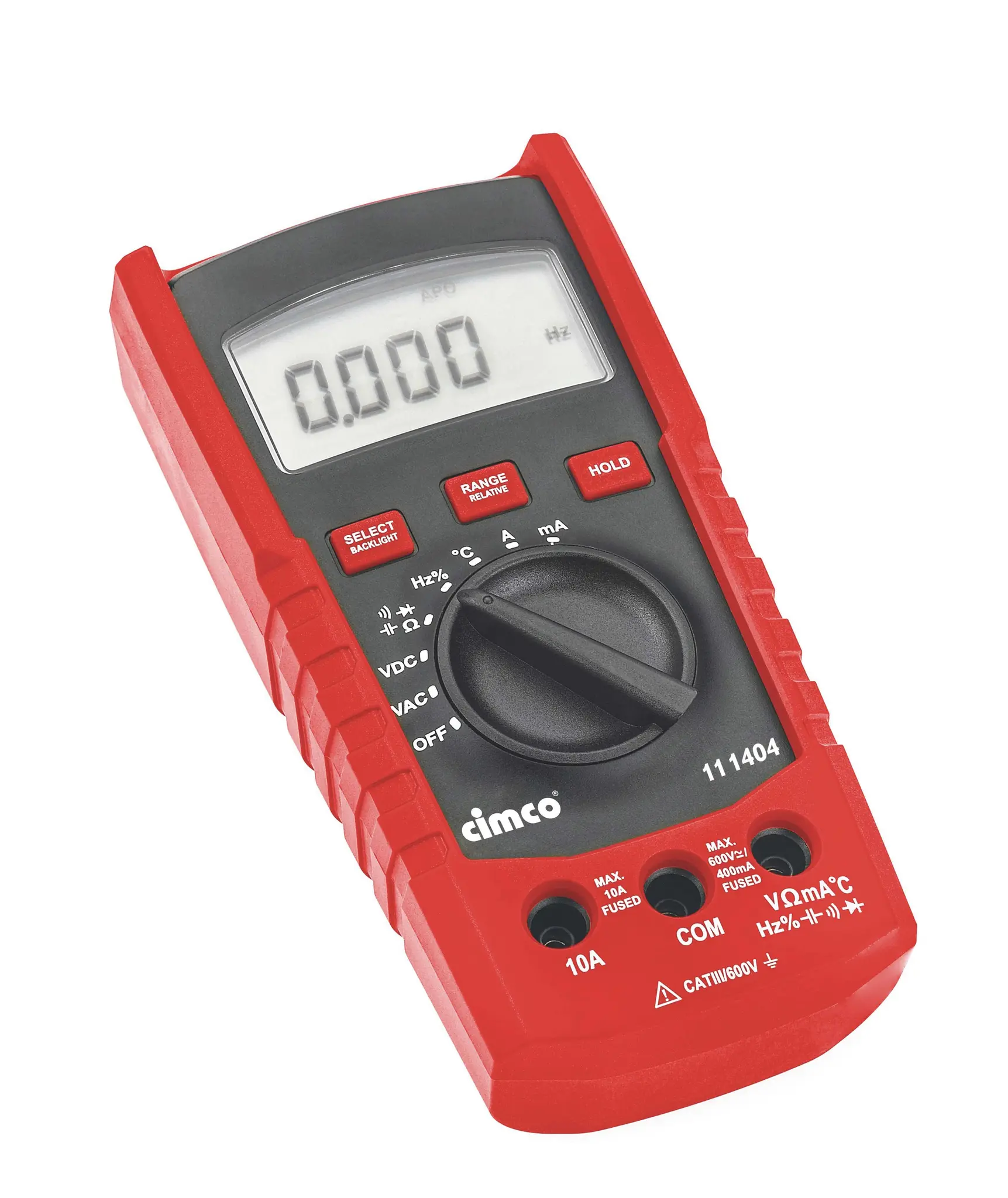 Produktfoto 1 von Digitales Multimeter LxBxH 155x75x33mm
