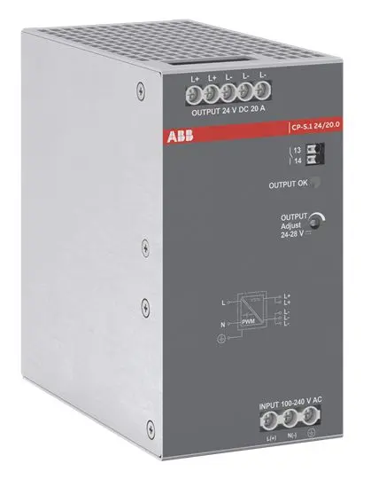 Produktfoto 1 von CP-S.1 24/20.0 Netzteil In:100-240VAC/90-250VDC Out:DC 24V/20A