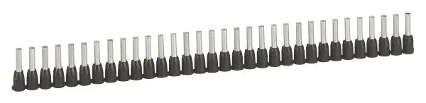 Produktfoto 1 von Aderendhülsen Starfix, f.1,5mm² Schwarz, isoliert,in Bändern