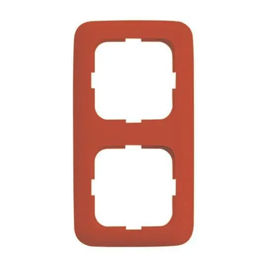 Abdeckrahmen, rot RAL 3020, SI/Reflex SI, Rahmen Reflex SI