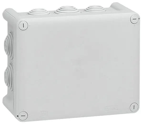 Produktfoto 1 von Abzweigdose Plexo, 155x110x74mm , IP 55, 10 Membran-Einführungen