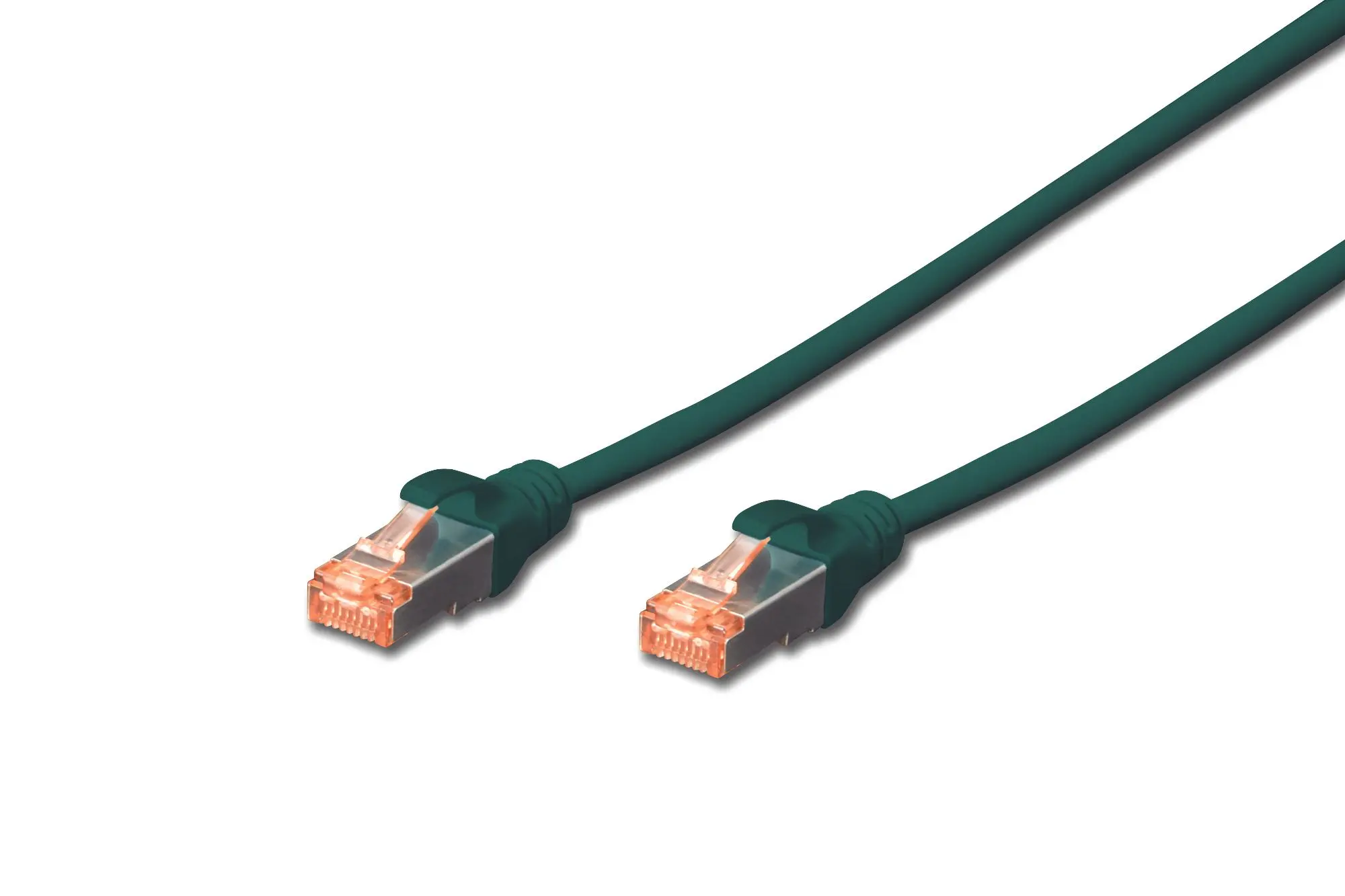 Produktfoto 1 von CAT 6 S-FTP Patchkabel Cu LSZH AWG 27/7 Länge 5m grün