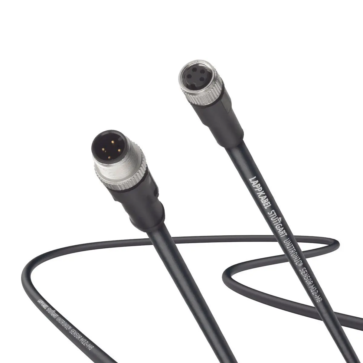 Produktfoto 1 von AB-C4-M12MS-1,0PUR-M8FS