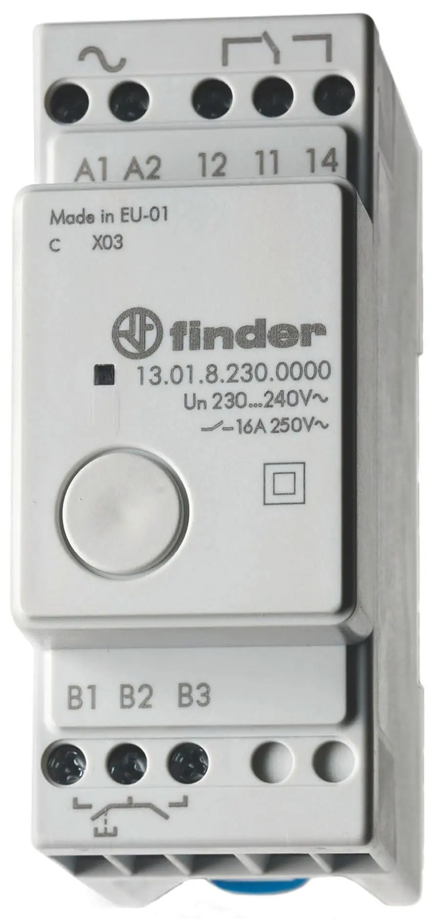 Produktfoto 1 von Stromstoßschalter für Reiheneinbau für SELV Anwendung elektr. 1We 16A 230VAC/DC