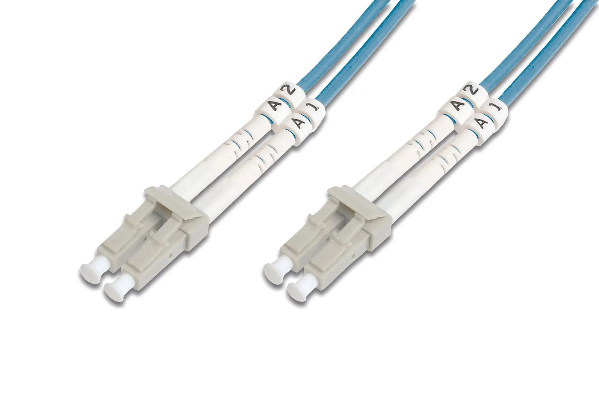 Produktfoto 1 von LWL Multimode OM 3 Patchkabel LC/LC 50/125M Duplex Länge: 15m