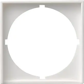 Produktfoto 1 von Adapterrahmen 50x50 rund System 55 reinweiß