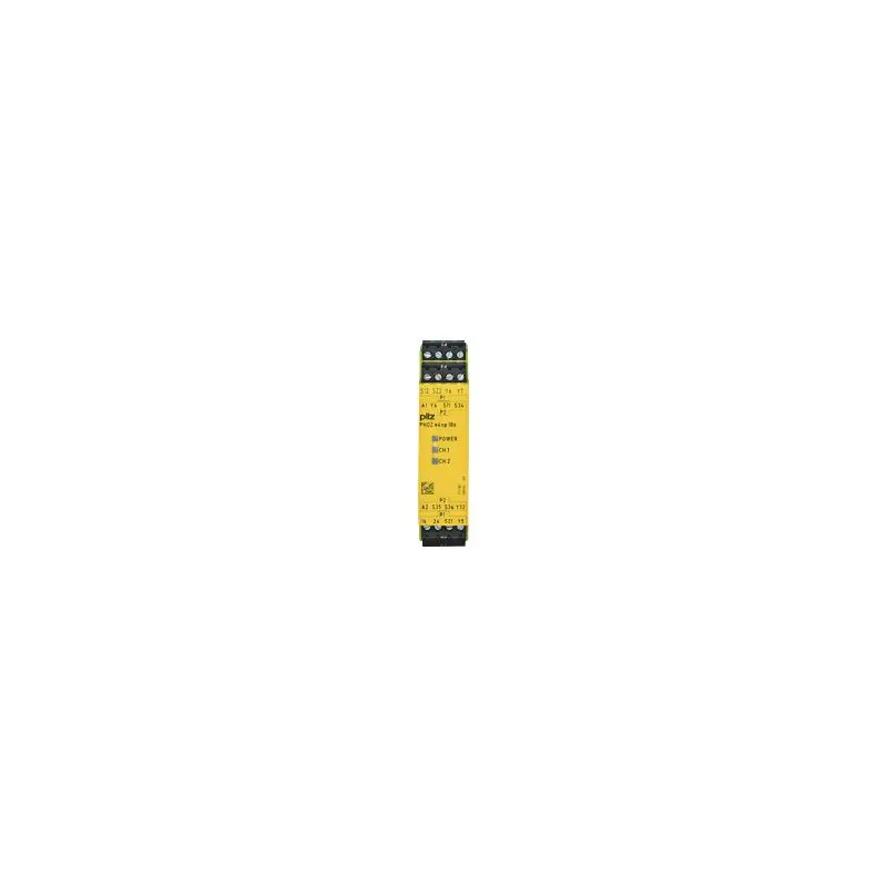 Produktfoto 1 von PNOZ e4vp 10/24VDC 1so 1so t Sicherheitsschaltgerät
